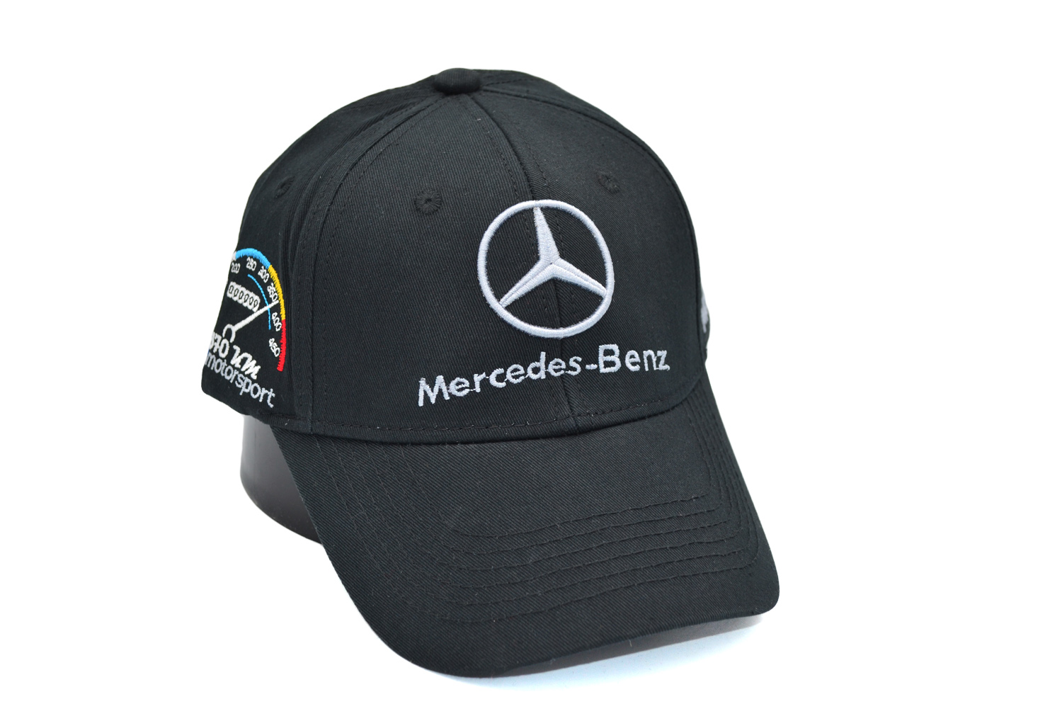 

Кепка Sport Line c автомобильным логотипом Mercedes-Benz чёрная (S 0919-180)