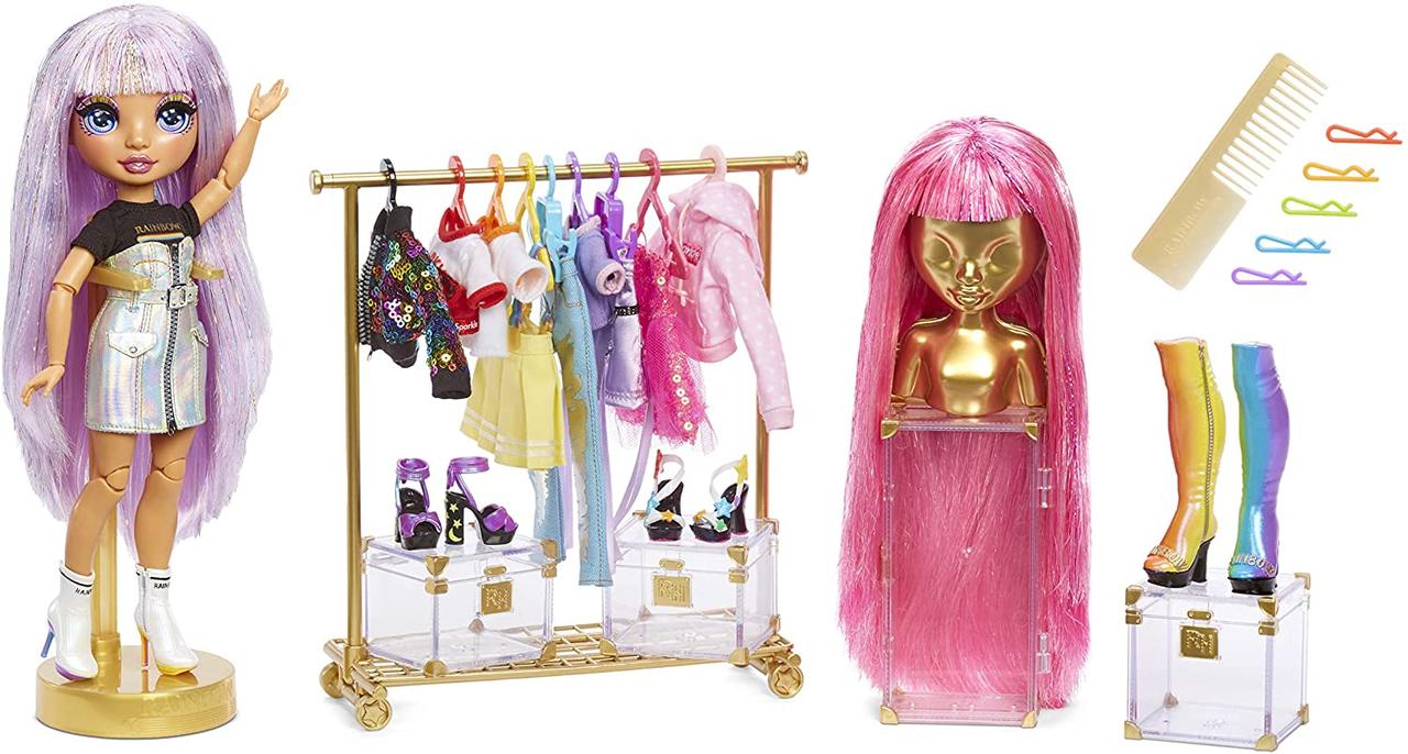

Кукла Рейнбоу Хай Салон красоты Эйвери Стайлз Rainbow High Fashion Studio – Includes Free Exclusive Doll