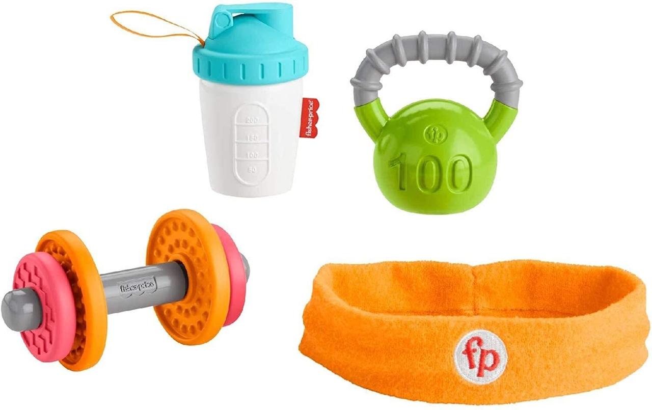 

Игровой набор Первый фитнес Фишер-Прайс Fisher-Price Baby Biceps Gift Set