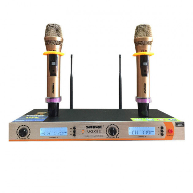 

Радиосистема Shure DM UG-X9 II база 2 микрофона (TRS384)