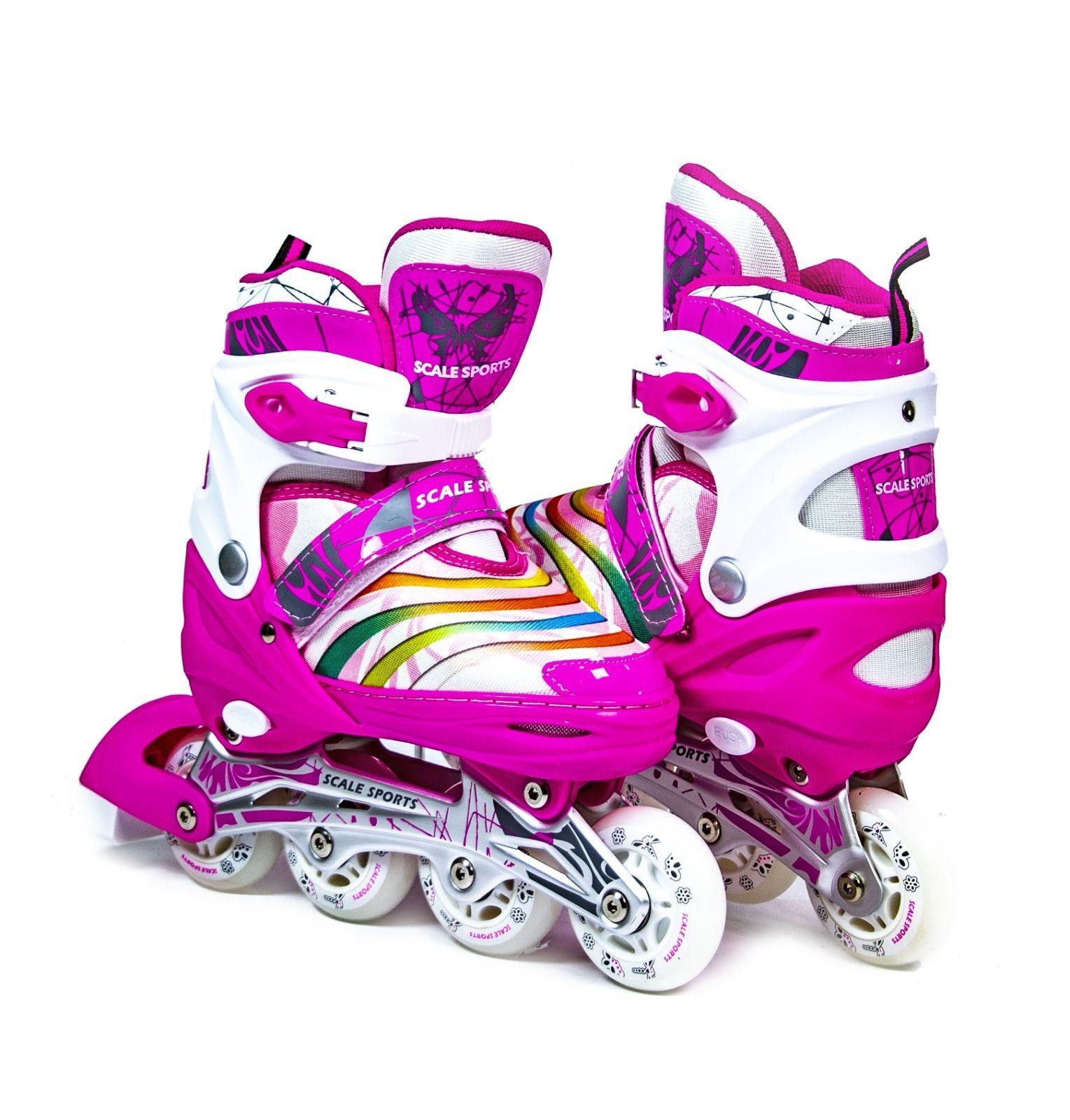 

Роликовые коньки Scale Sports LF 907M Pink [L (на 38-41, обозначение 39-42)]