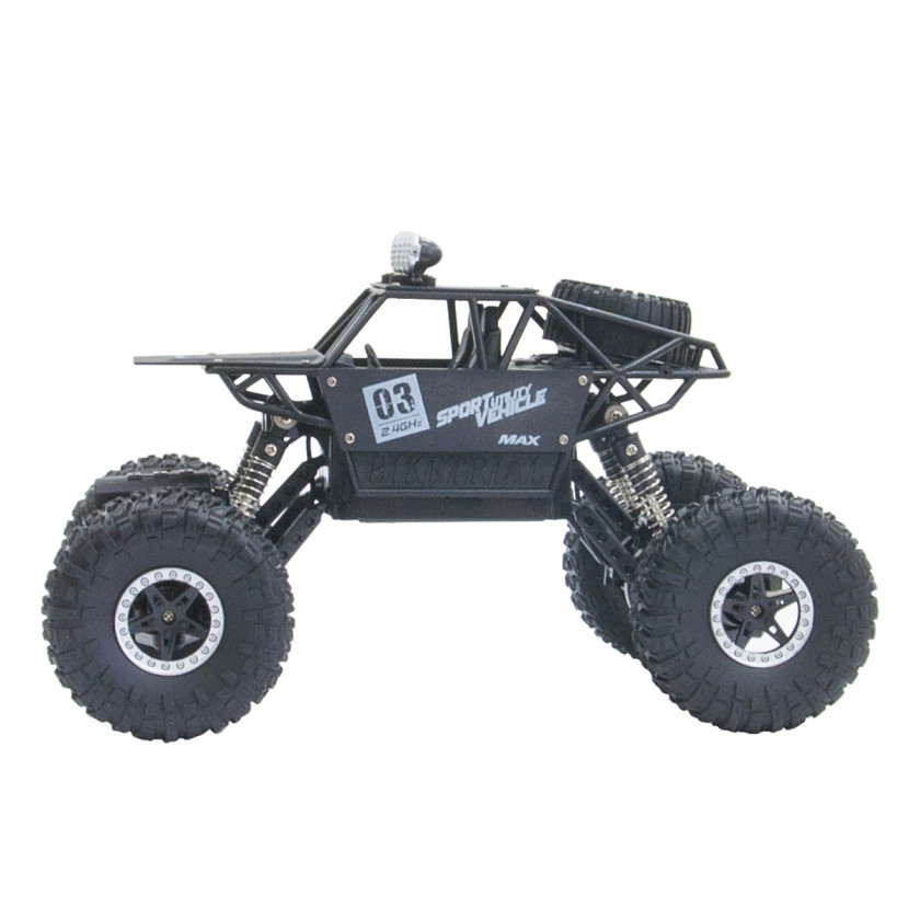 

Машина OFF-ROAD CRAWLER с р/у - MAX SPEED (матовий черний, метал. корпус, 1:18), в коробке 28*25*19см (SL-112RHMBI)