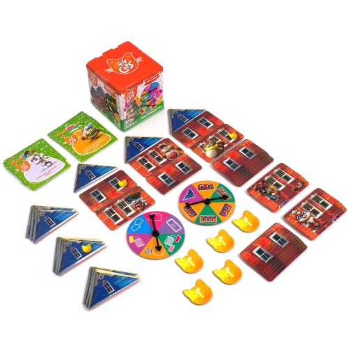 

Игра настольная «44 Коти. Мяу-ленд», украинский, в коробке 10*10*10см, Украина, ТМ Влади Тойс (VT8022-08)