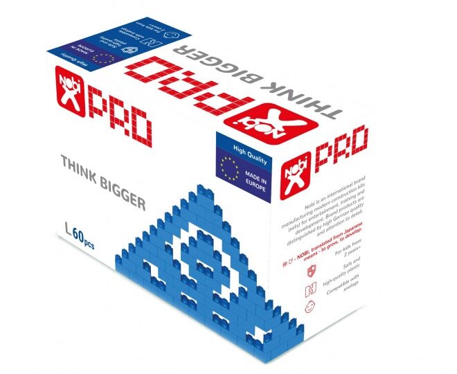 

Конструктор NOBI "Pro L 60", синий, 60дет., в коробке 27*19*12см (10.22.60.002)