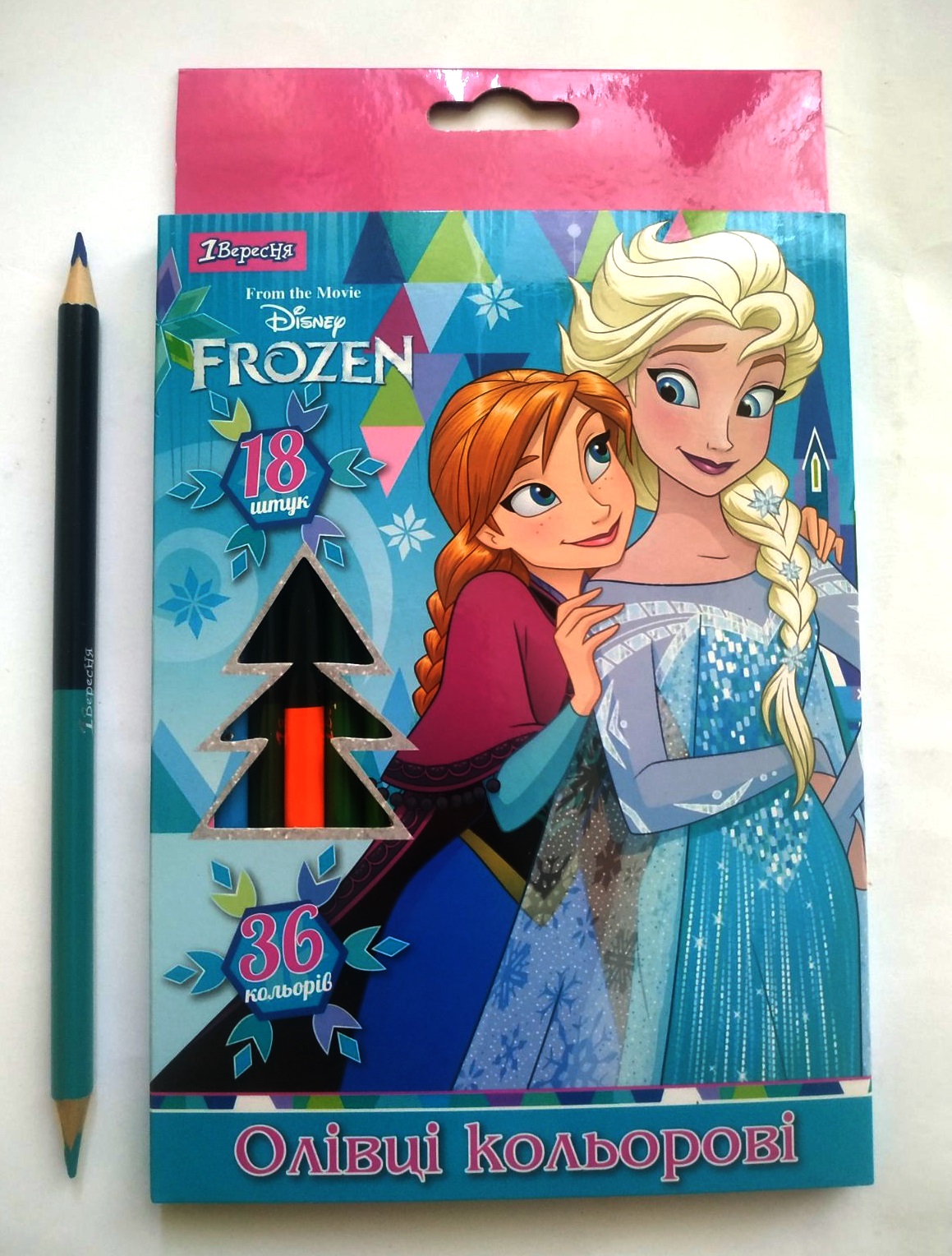 

Карандаши 18/36 цветов "Frozen", ТМ 1Вересня, Украина (290490)