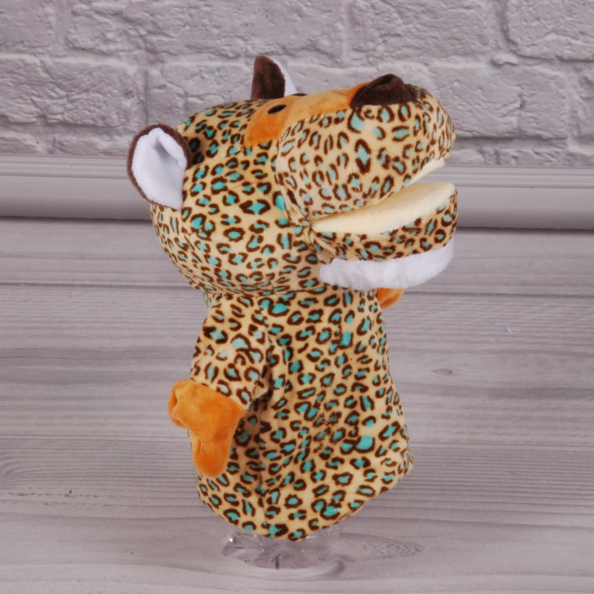 

Варежка Леопард (кукольный театр: животные), 17см, ТМ Копиця, Украина (00659)