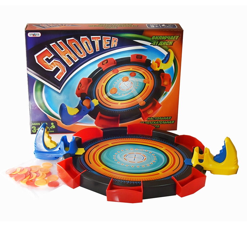 

Настольная развлекательная игра "SHOOTER" (рус.), в коробке 40*27,5*6,5см, ТМ Стратег, Украина (8000S)