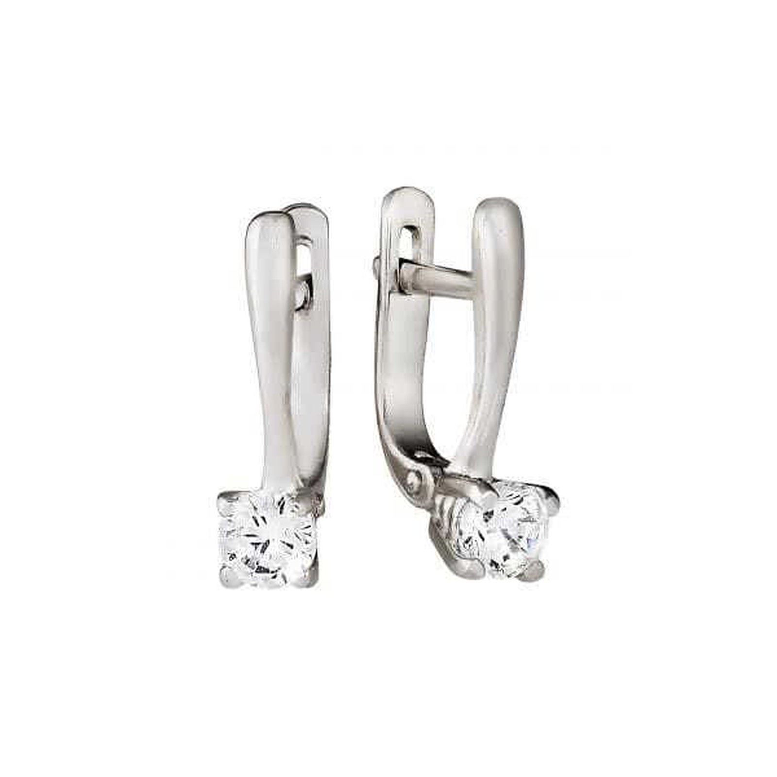 

Серьги из белого золота с бриллиантами 1747583