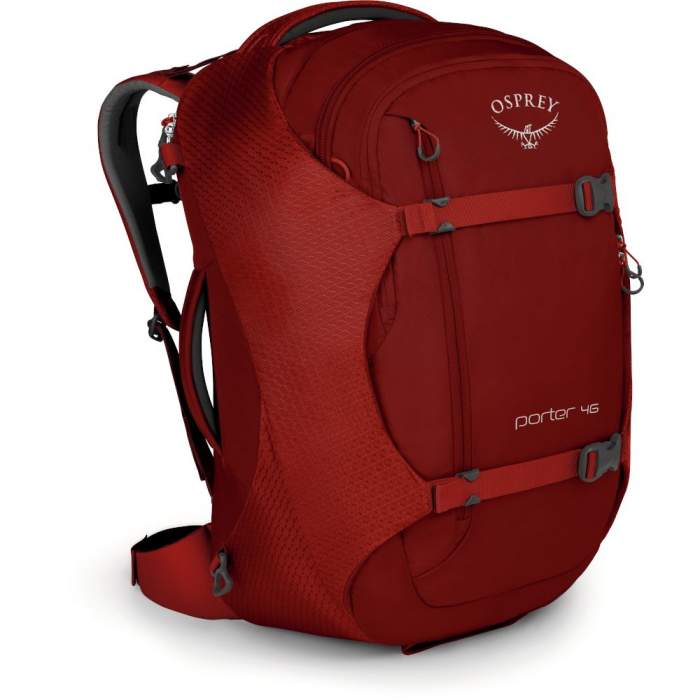 

Рюкзак Osprey Porter 46 (2019) Diablo Red (червоний)