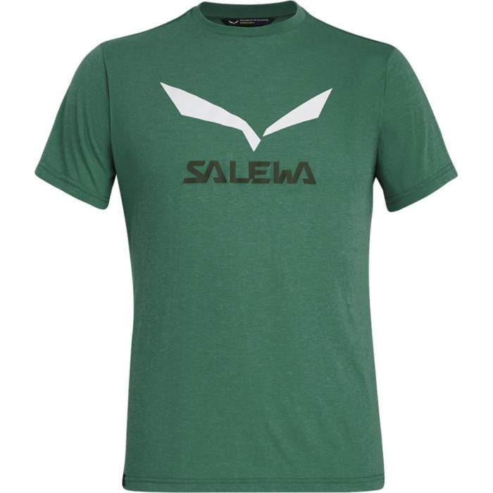 

Футболка Salewa Solidlogo Dri Release 5949 46/ зелений, Футболка Salewa Solidlogo Dri Release 5949 46/S зелений