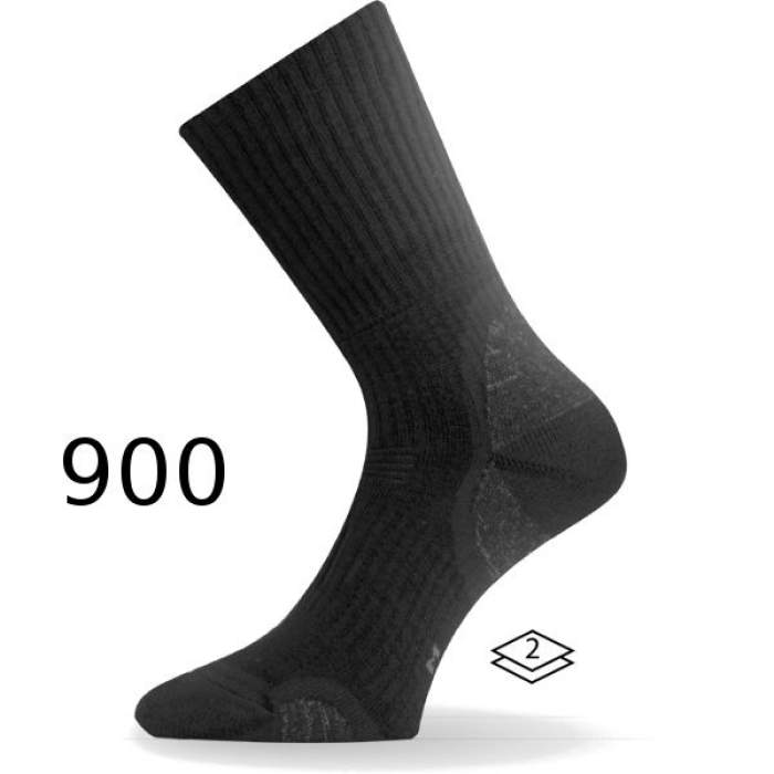 

Шкарпетки Lasting TKA  900 чорний, Шкарпетки Lasting TKA S 900 чорний
