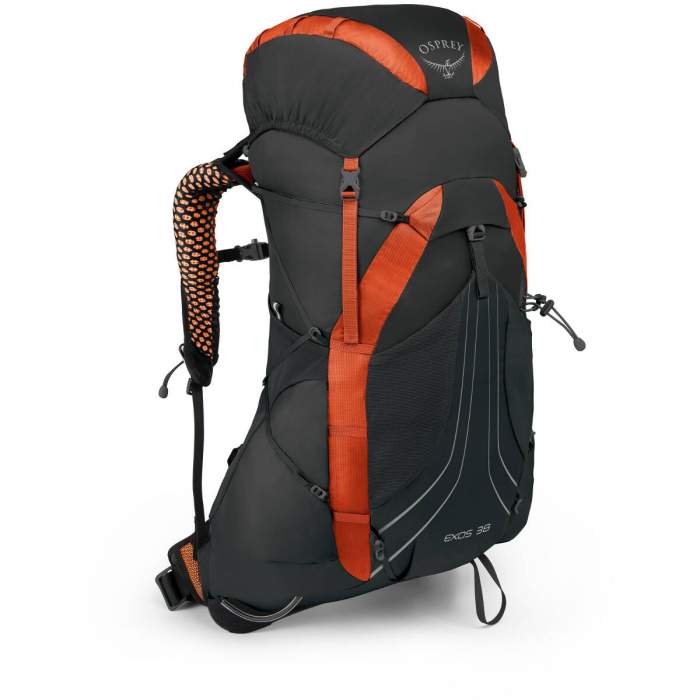 

Рюкзак Osprey Exos 38 M Blaze Black чорний