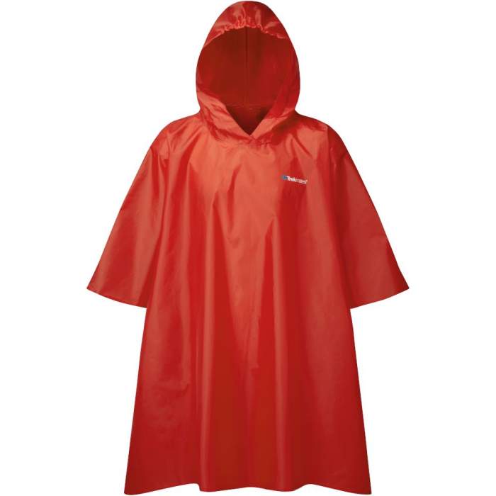 

Пончо Trekmates Essential Poncho red O/S червоний