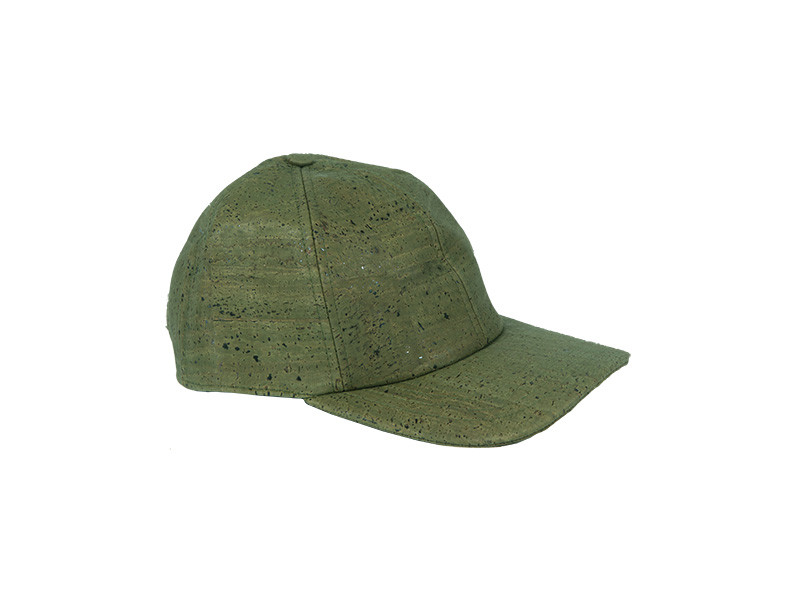 

Бейсболка пробковая унисекс Ekora Cork Baseball Cap зеленая
