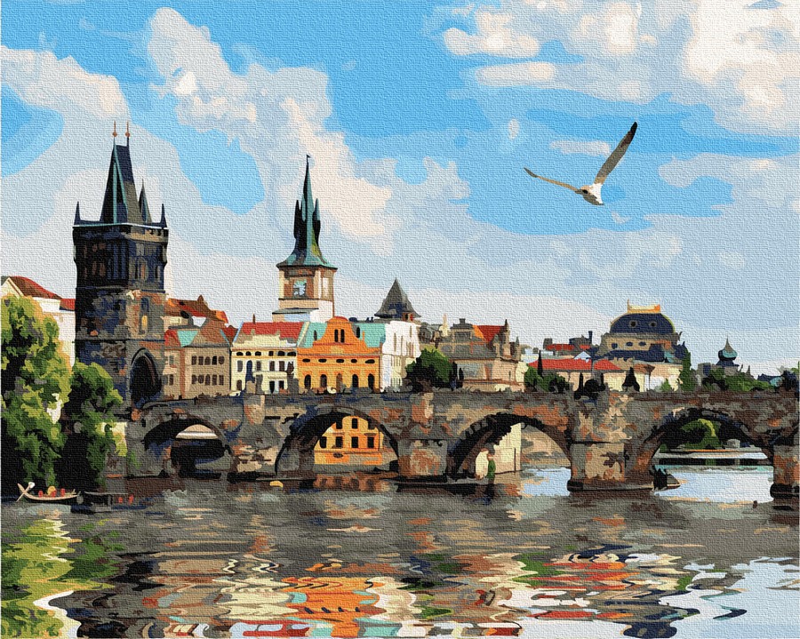 

Картина по номерам Карлов мост в Праге, 40х50 Brushme (GX33779) (0098-1010)