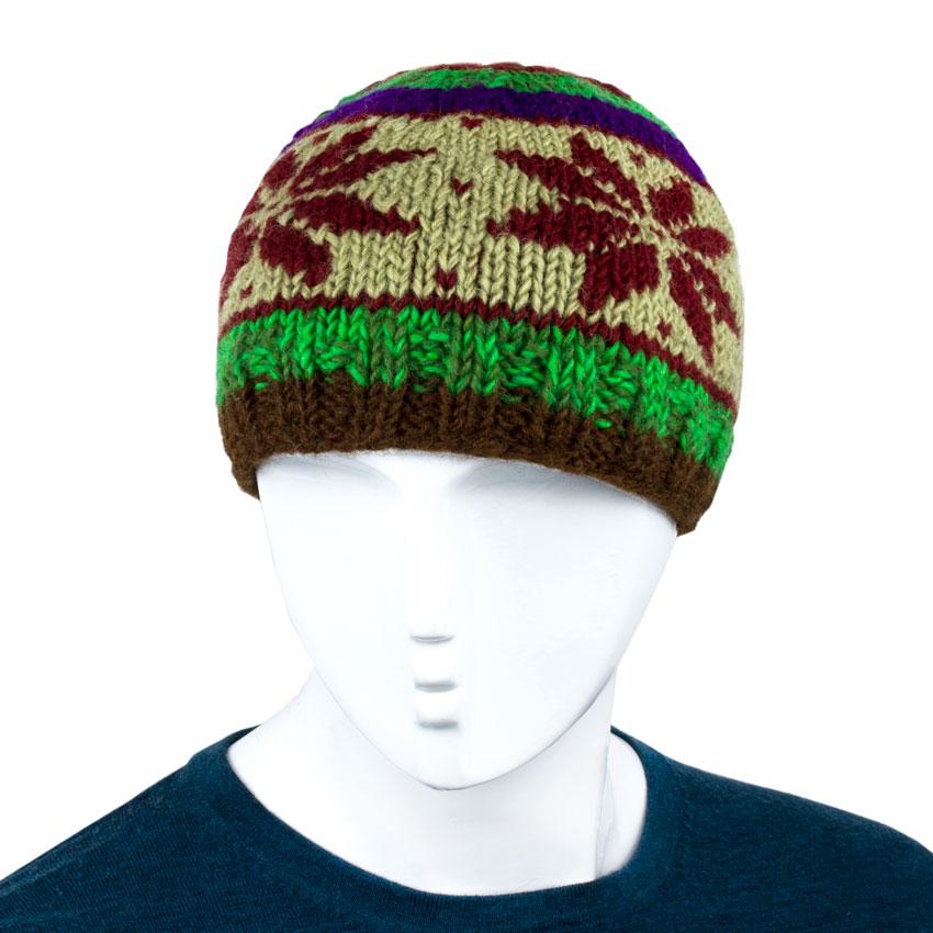 

Шапка Kathmandu Пана Ручная работа 100% шерсть яка М 57-58 Разноцветная