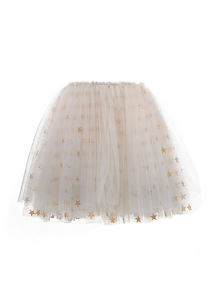 

Фатиновая юбка для девочки 4 года (104 см) 3179-beige бежевый цвет
