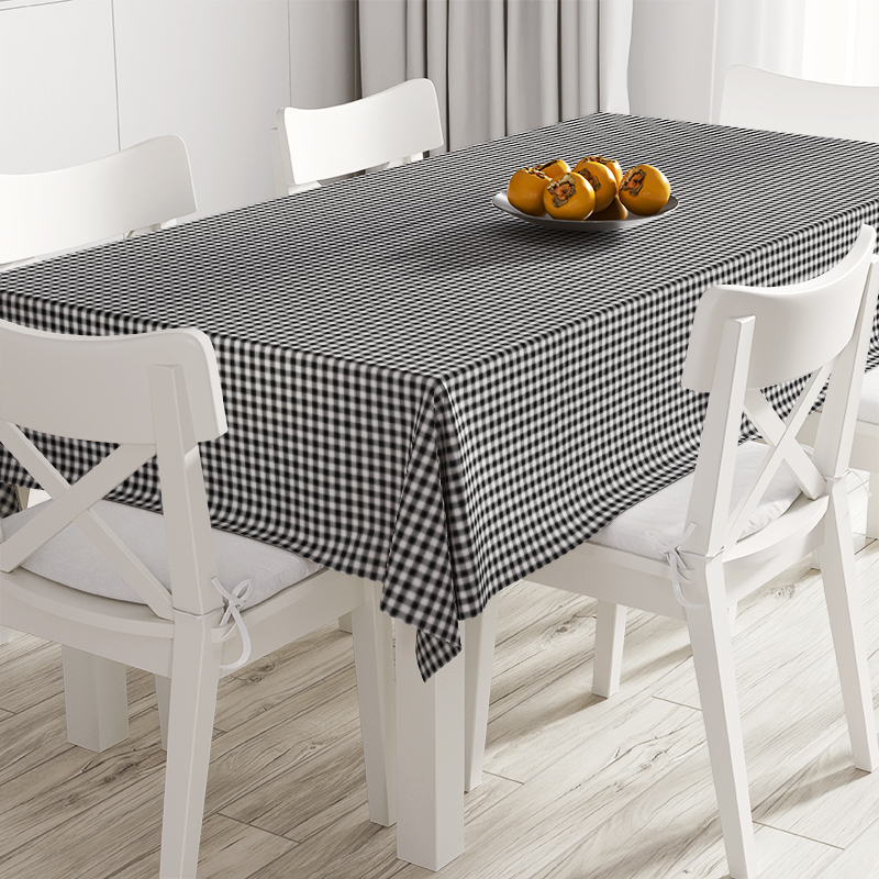 

Скатерть Time Textile Клетка Черная 0,4 см Черный TT106647 140x180