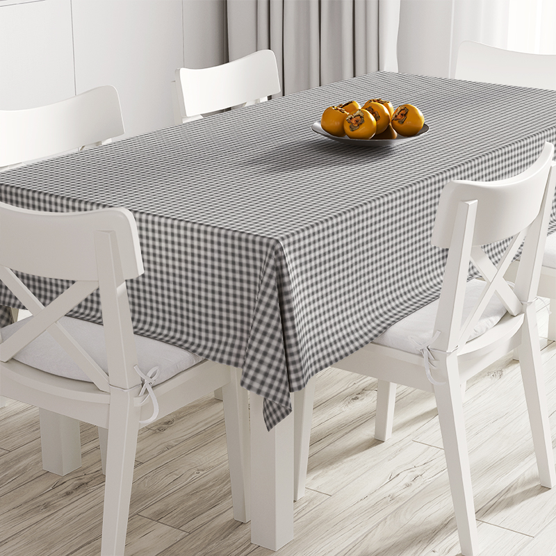 

Скатерть Time Textile Клетка Серая 0,4 см Серый TT106646 140x200
