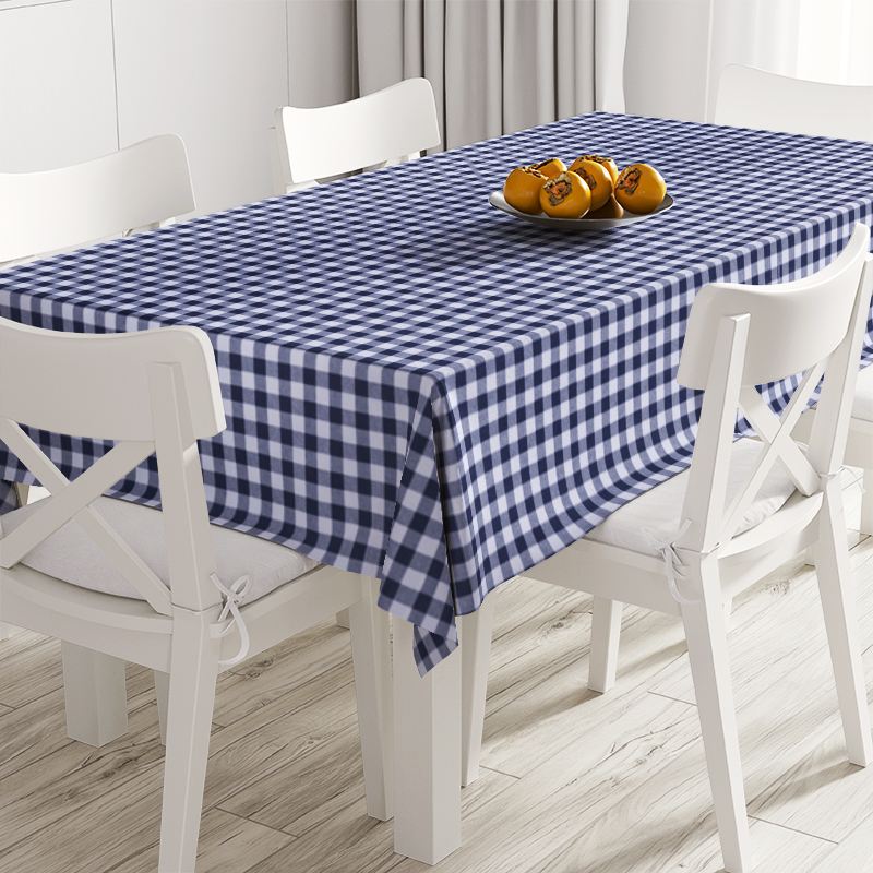

Скатерть Time Textile Клетка Синяя 1,5 см Синий TT106657 140x250