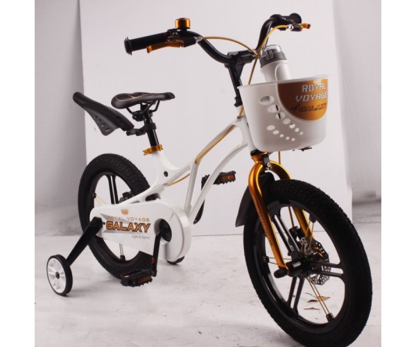 

Велосипед ROYAL VOYAGE GALAXY 16" облегченный, Магниевая рама, Белый