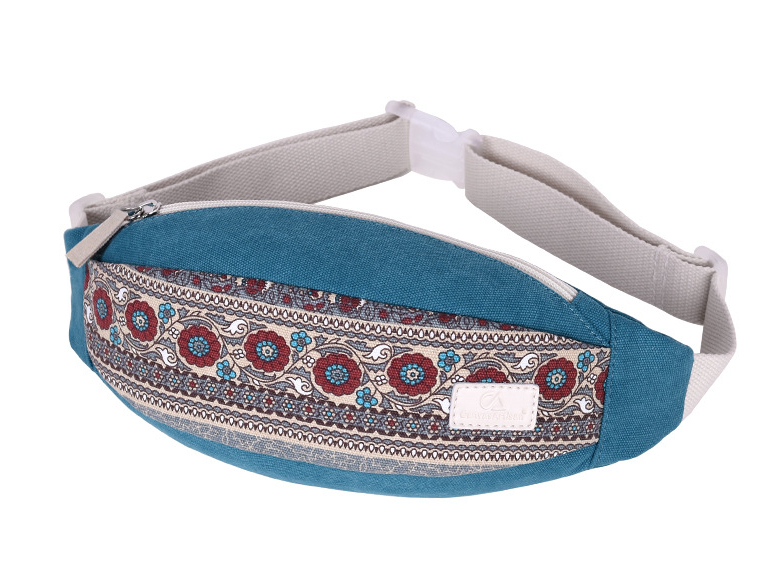 

Женская поясная сумка-бананка EthnoBlue