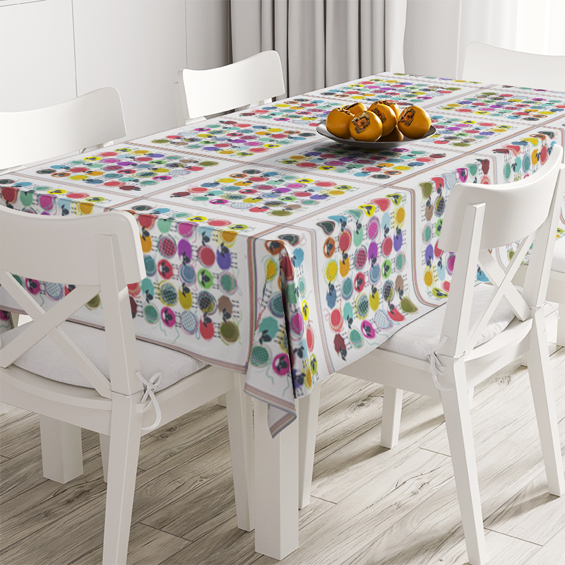 

Скатерть с акриловым покрытием Time Textile Sheep Разноцветный TT142448 140x180