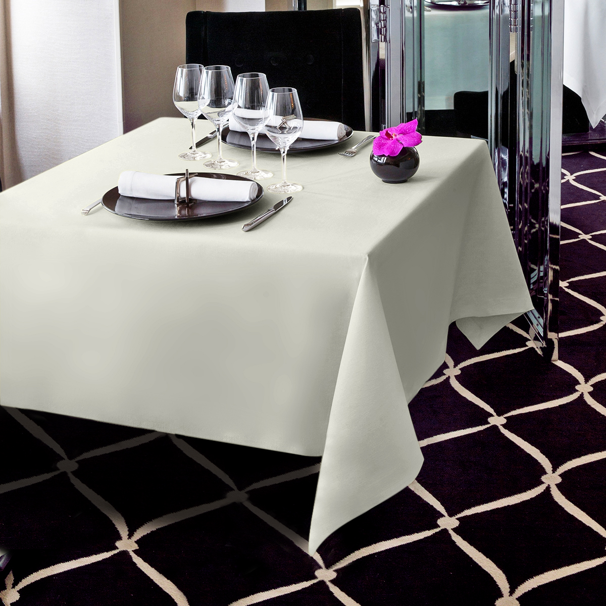 

Скатерть Time Textile Молочная Габардин Молочный TT105480 150x300