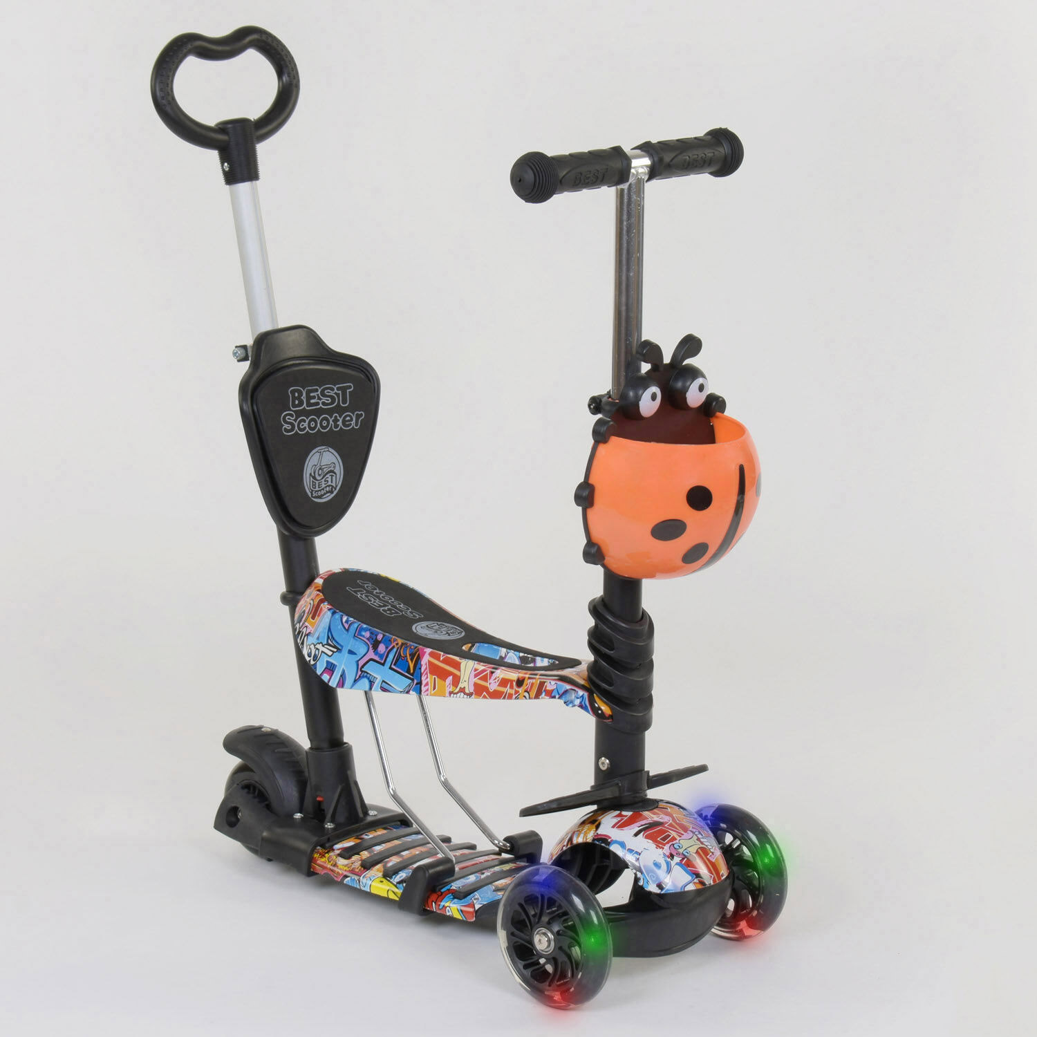 

Самокат 5 в 1 Best Scooter ABSTRACTION (SC8878)