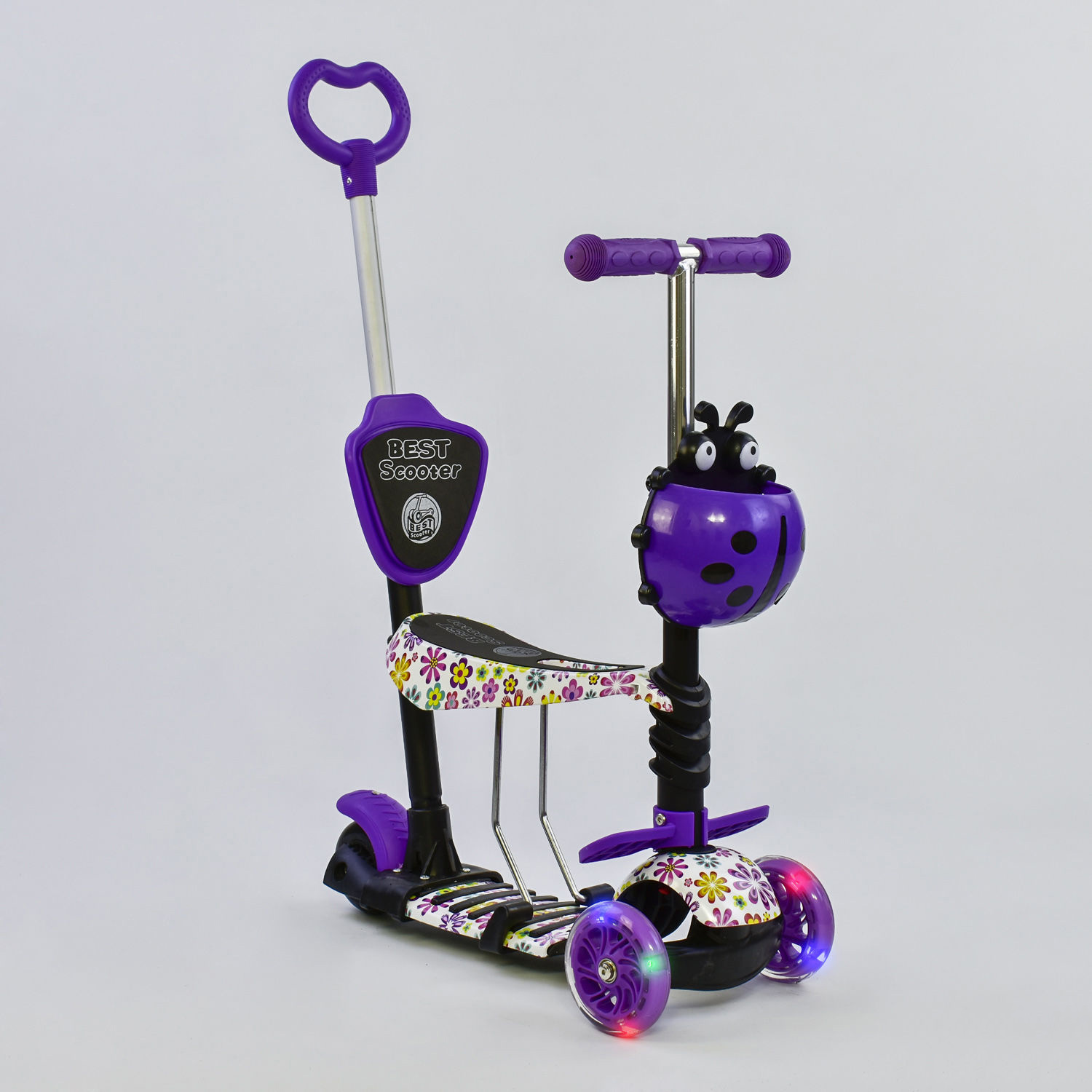 

Самокат 5 в 1 Best Scooter ABSTRACTION (SC8871)