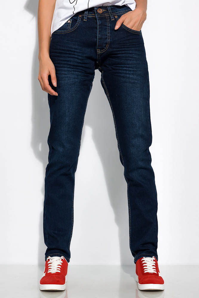 

Джинсы женские модель Regular Fit 148P301 (Темно-синий) 30
