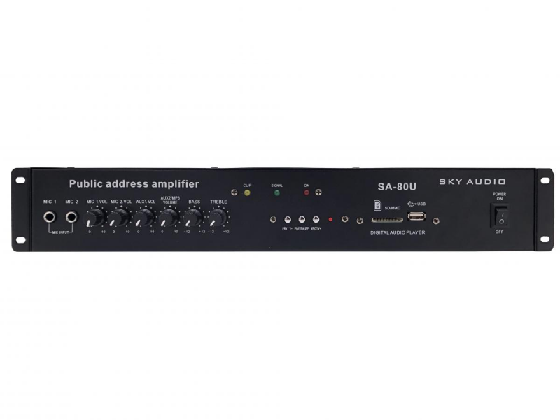 

Трансляционный усилитель мощности SKY SOUND SA-80U (sky-2904270)