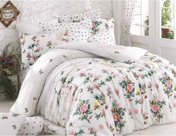 

Покрывало стеганное с наволочками Eponj Home - Carmela Somon 200*220