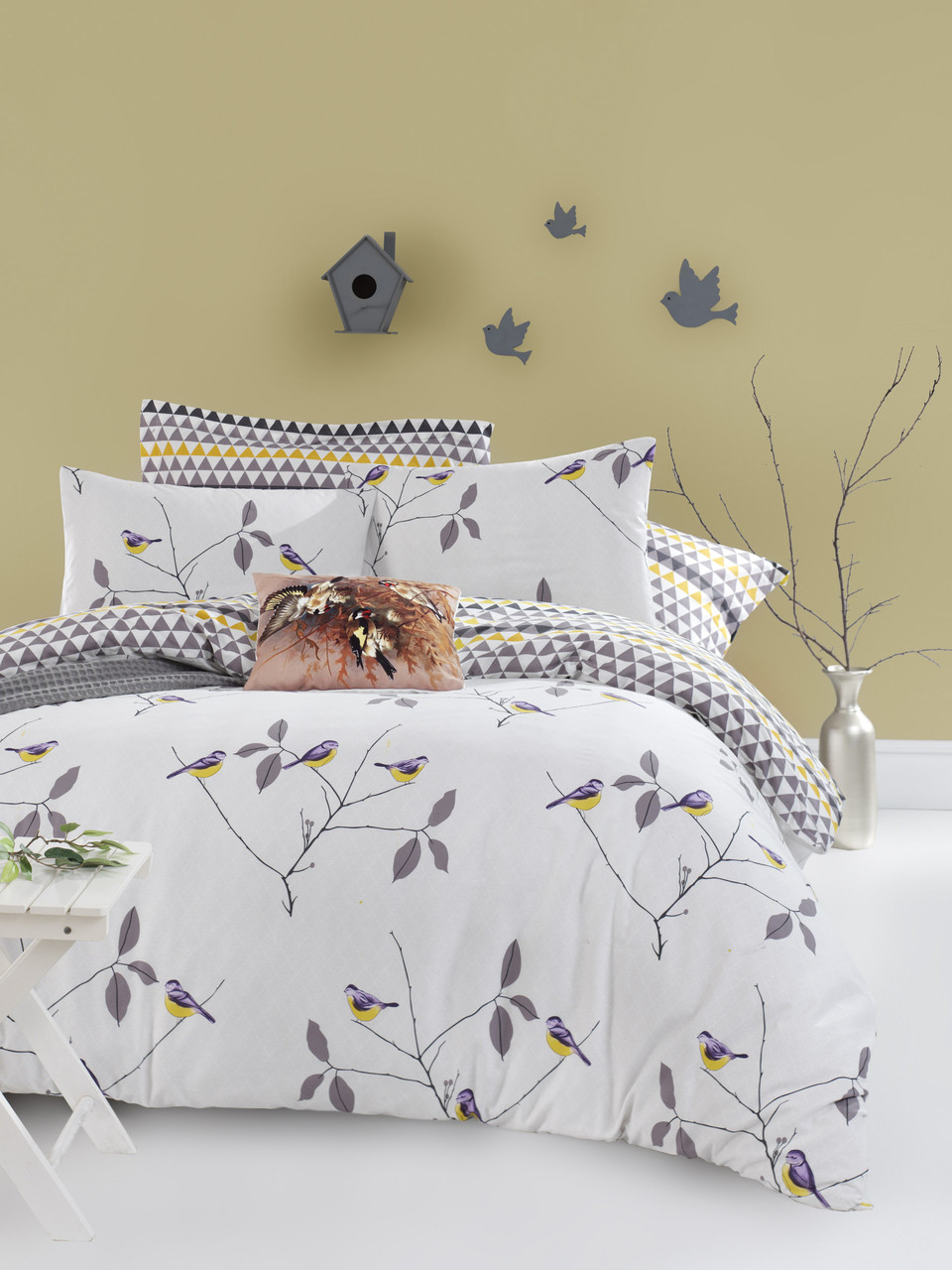 

Постельное белье Lotus Home Perfect Ranforce - Diami белый евро