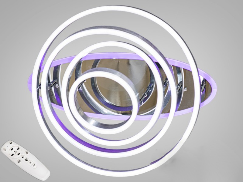 

Люстра Потолочная светодиодная люстра с диммером 135W 7005/4NEW HR LED 3color dimmer (LI10336)