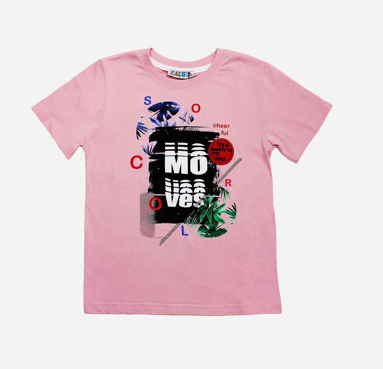 

Футболка ALG 29430O 116 см Розовая