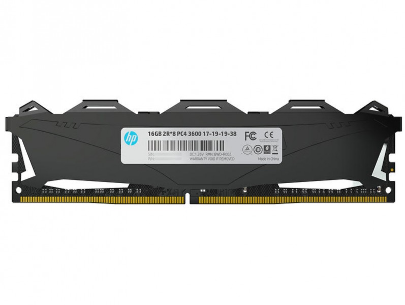 

Модуль памяти HP V6 CL18 Black DDR4 16G 3600MHz (7EH75AA#ABB) (F00240988)