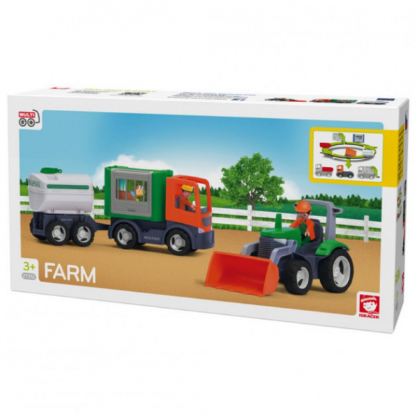 

Транспорт Multigo Toys FARM BIG SET Набор фермер (27312) (F00235597)
