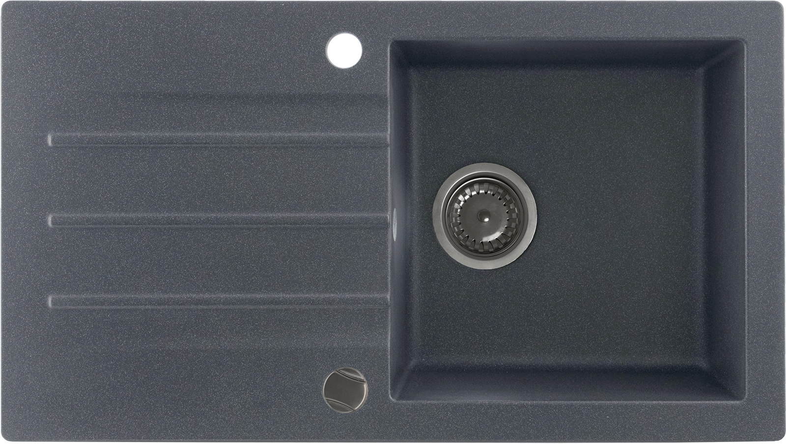 

Кухонная мойка KGS A 50 1B1D GRAPHITE
