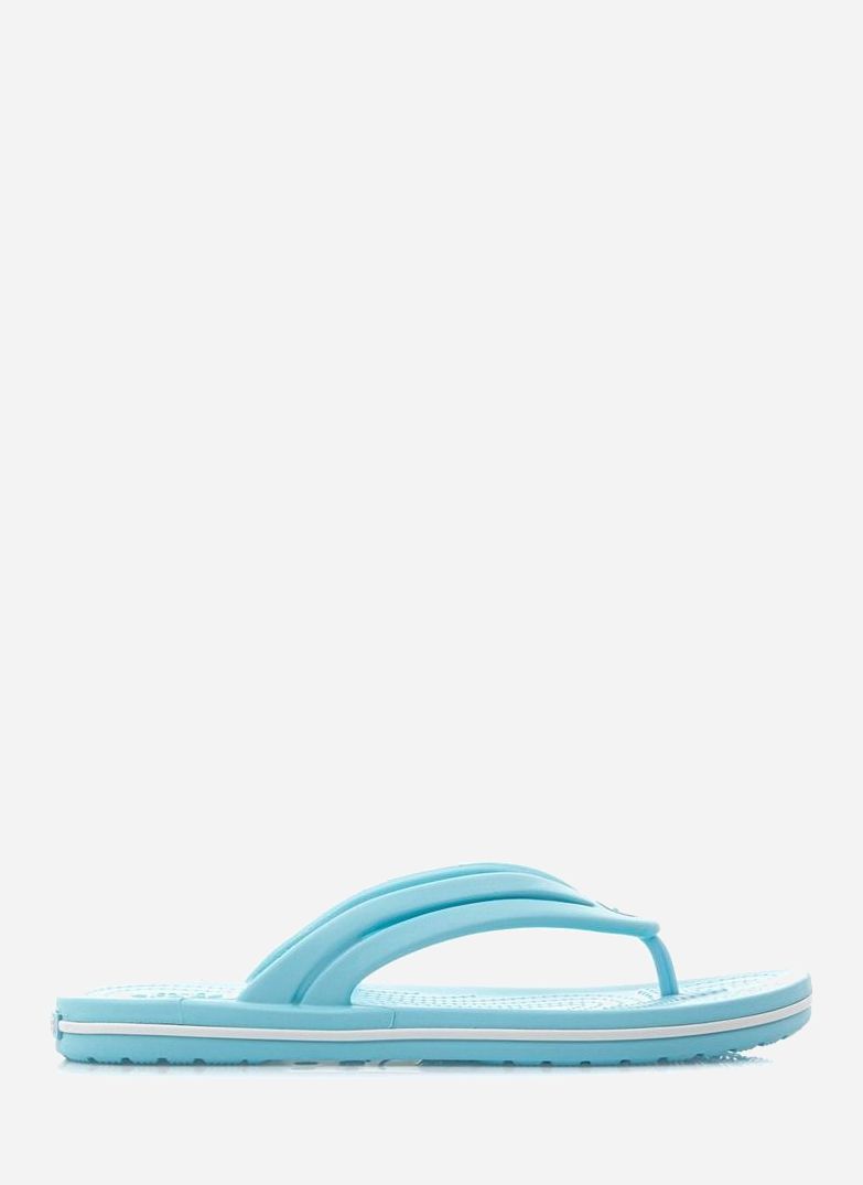 

Вьетнамки Crocs Crocband Flip W Iblu 206100-4O9 37-38 (W7) 23.8 см Светло-голубые