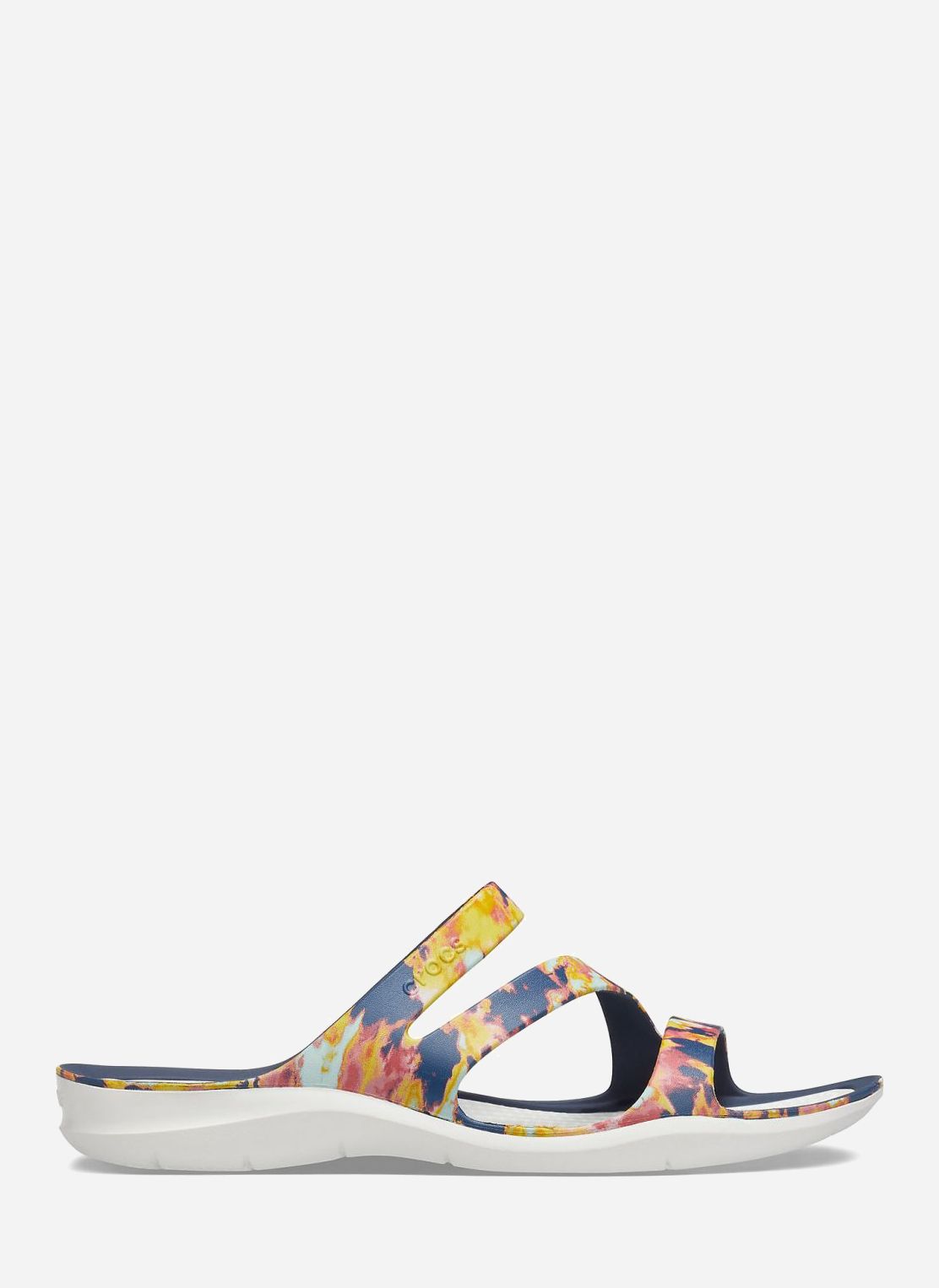 

Шлепанцы Crocs Swiftwater Tiedye Mania Sndl W Nvy/Awh 206473-4KO 42-43 (W11) 27.2 см Синие с белым