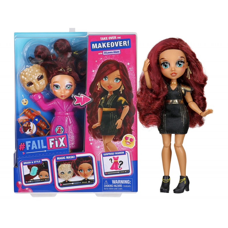 

Игровой набор Исправь Макияж c куклой FailFix Loves.Glam (Moose Toys, США) Гламурная Крошка (12803)