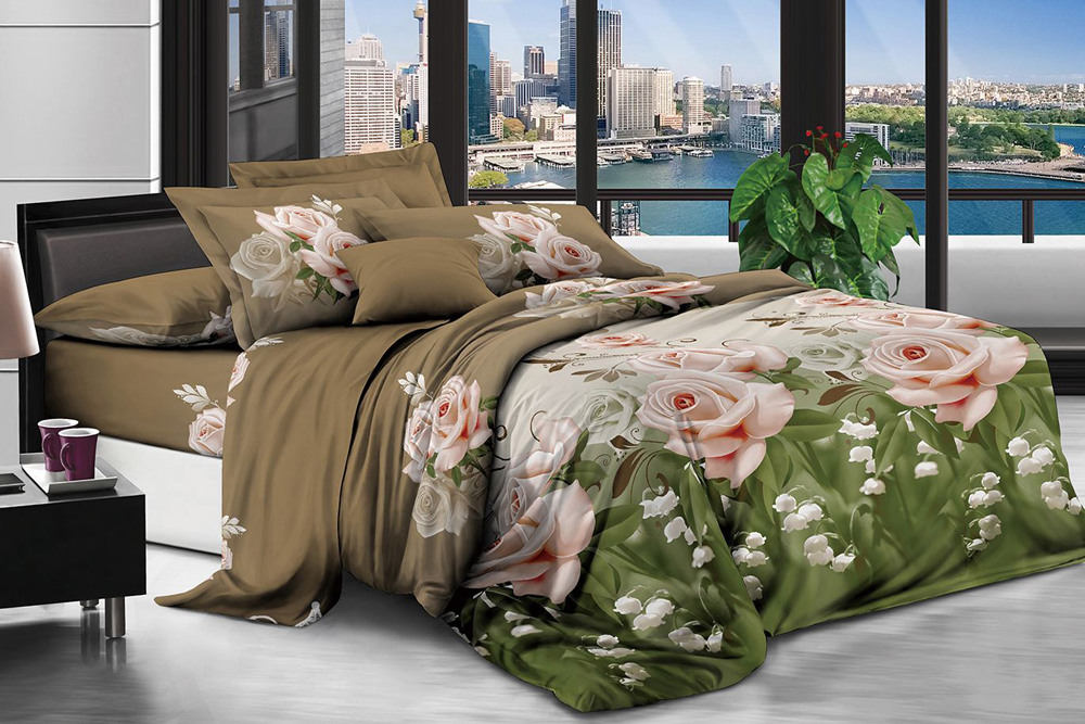 

Пододеяльник Modern Микросатин 15-0039 Caracas 200х220 см