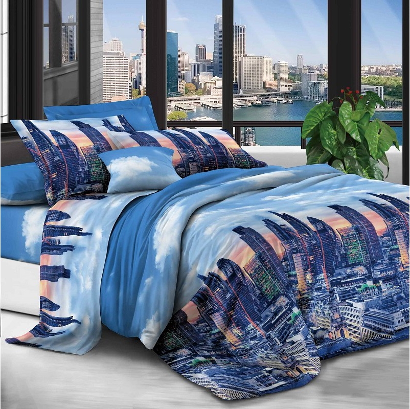 

Комплект постельного белья Modern Микросатин 15-0043 Dubai King Size