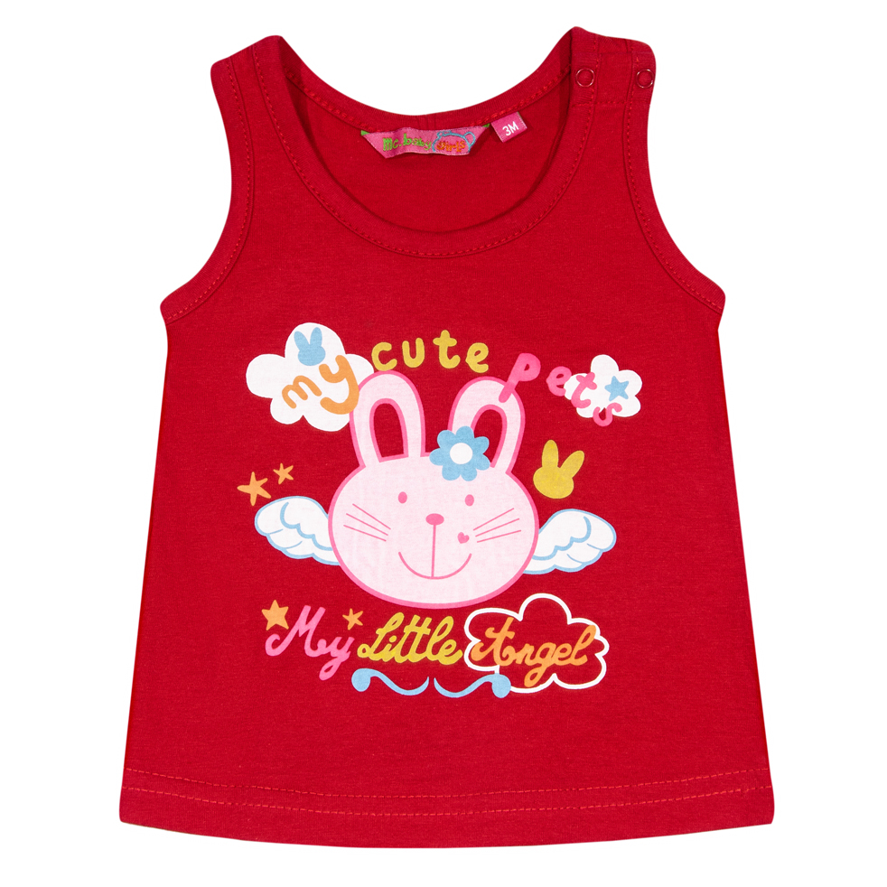 

Майка Losan Mc baby girls (018106204/579) Красный M6-68 см