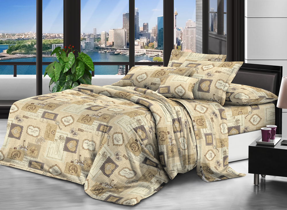 

Комплект постельного белья Modern Микросатин 15-0121 Tailor King Size