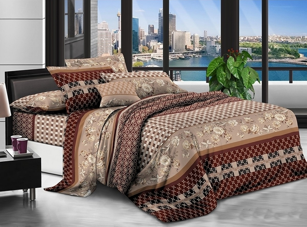 

Комплект постельного белья Modern Микросатин 15-0146 Bassoon 220х240