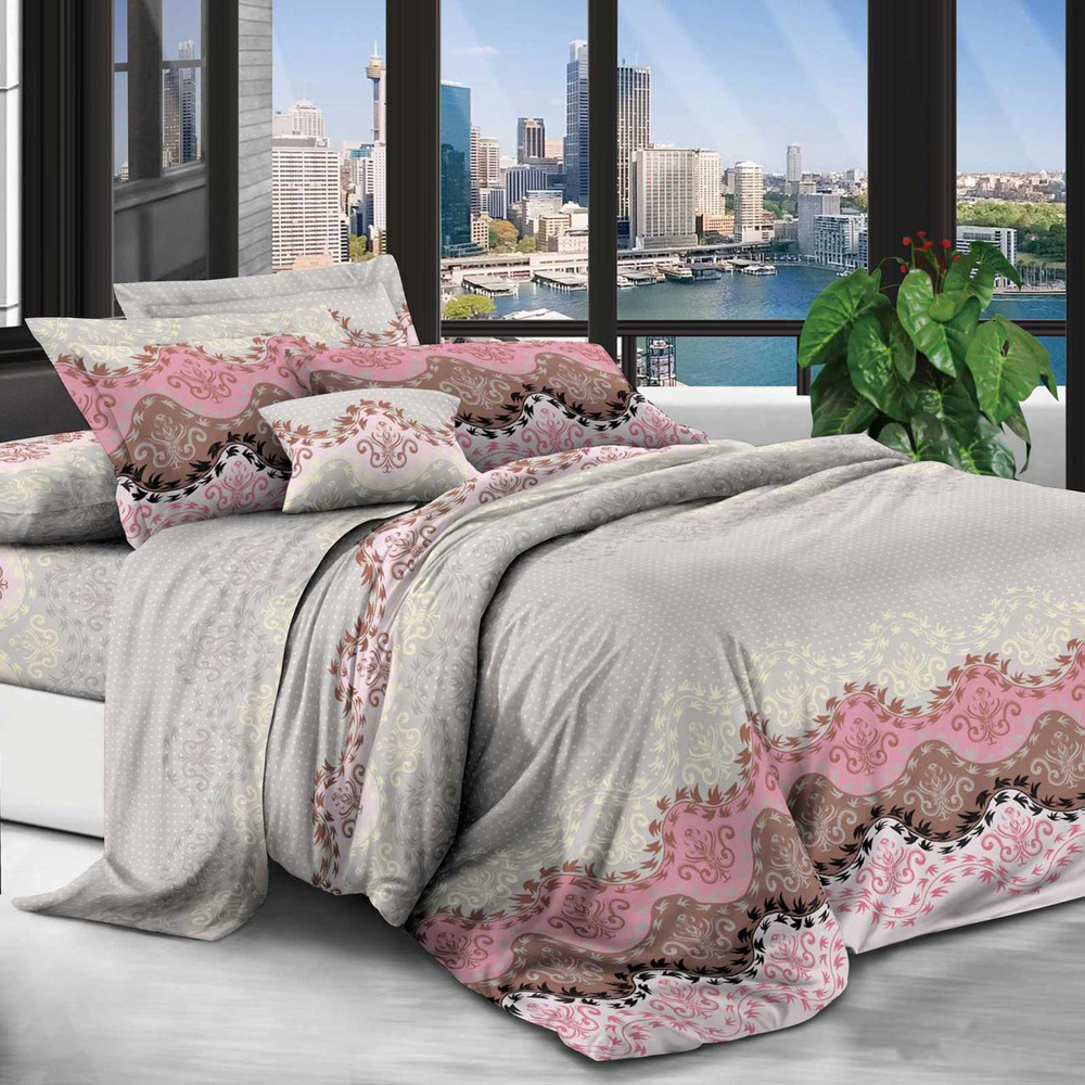 

Простынь Modern Микросатин 15-0143 Broom 240х260