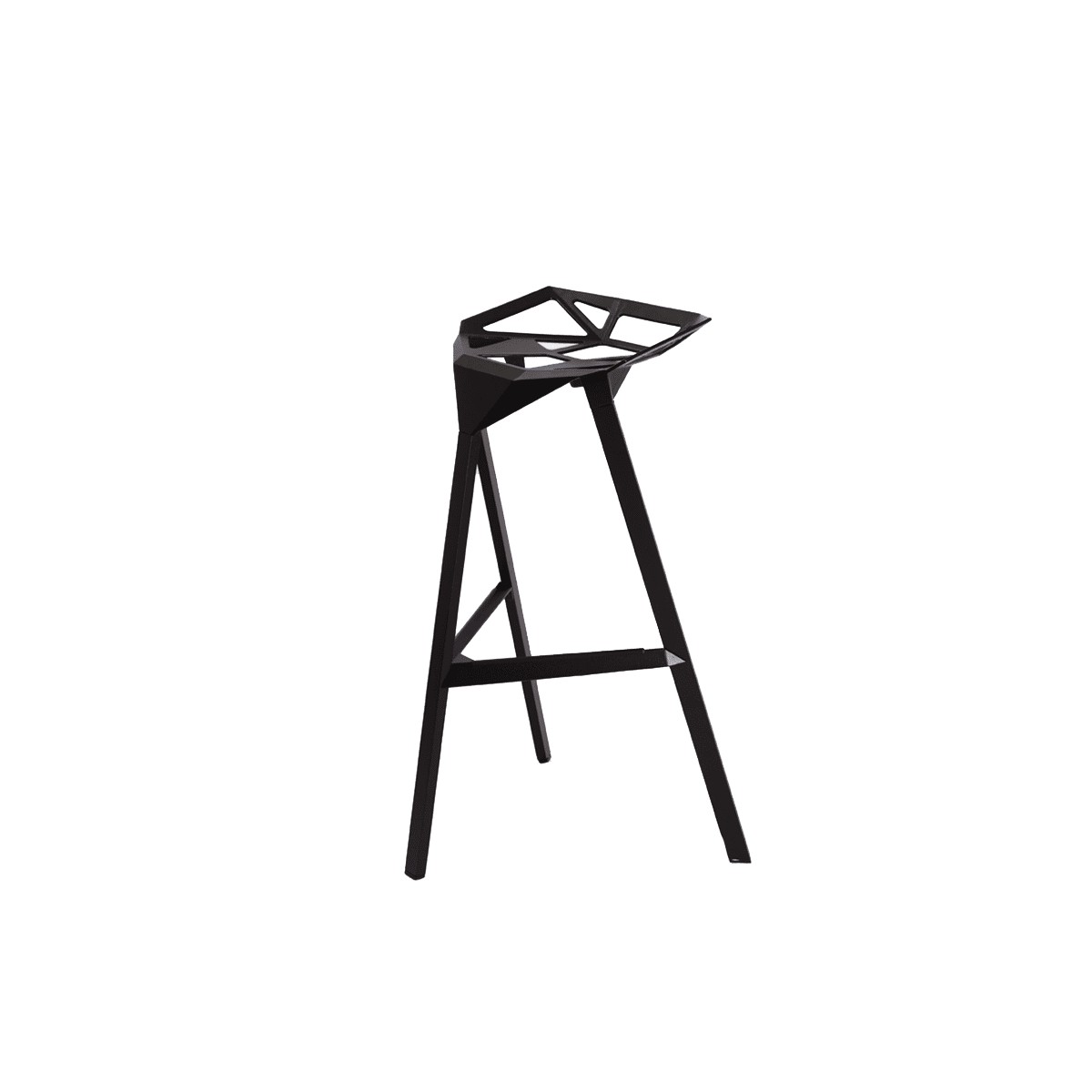 

Стул CoolArt Chair one Bar (каркас алюминий ) черный