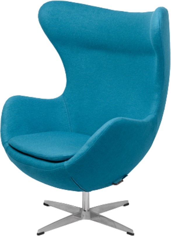 

Кресло CoolArt Egg Chair (шерсть) бирюза